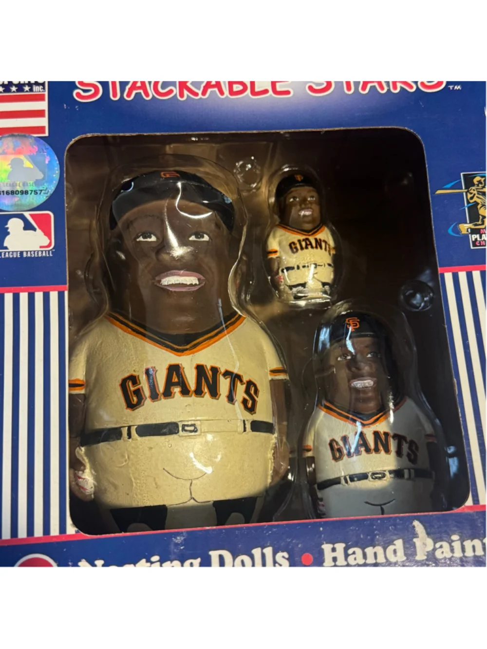 Barry Bonds Stackable Stars Coopersburg Sports Mbl Giants Nesting Dolls Toy